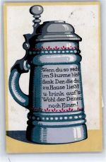 Trinkspruch Bier Künstlerkarte