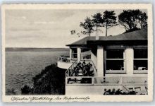 24960 W2392 Glücksburg (Ostsee) - WK II, Gaststätte Rosenterrasse