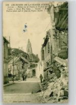 Soisson - Ruinen WKI rue de la Panleu und St Jean