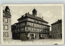 36404 O6220 Vacha - Rathaus Widmarkt Vitusbrunnen