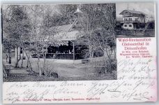 82216 W8081 Deisenhofen , Oberbay Gebrauchsspuren Wald-Restauration Gleissenthal