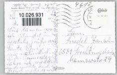 59174 W4708 Kamen , Westf - Hauptpostamt Park