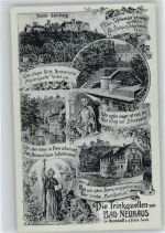 97616 W8740 Bad Neuhaus - Bonifazius Tafellwasser Burg Medizin