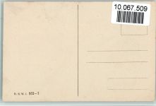 BKW Serie 572-1 Mutterliebe wacht Muttertag Künstlerkarte