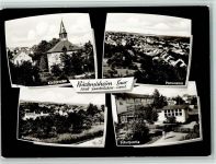 66111 W6600 Bischmisheim - Kirchpartie Panorama Schle Ortsansicht