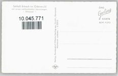 64711 W6120 Erbach , Odenw - Rittersaal Schloß Innenaufnahme
