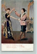 Serie Komm mein Schatz, Pfeiflied - komm tanz mit mir ca 1918 AK Tanz