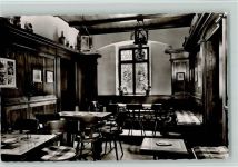 91344 W8551 Streitberg , Oberfr - Historische Pilgerstube der Alten Kurhausbrennerei Hans Hertlein Innenaufnahme