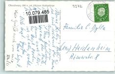 87527 W8972 Ofterschwang - Ortsansicht