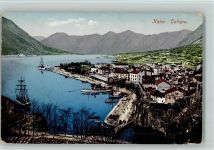 Kotor Cattaro - Gesamtansicht Hafen