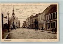 Sonderburg Sønderborg 1911 - Perlstraße Rathaus