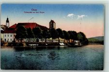 93413 W8490 Cham , Oberpf - Teilansicht an dem Regen