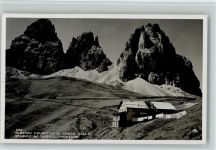 Dolomiten - Albergo Valentini al Passo Sella Gruppo del Sassolungo Langkofel