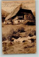Bauernhaus im Gutachtal AK Schwarzwaldhaus 1906