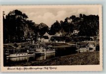 O8324 Rathen Kurort , Sachs Karlsbad Raddampfer