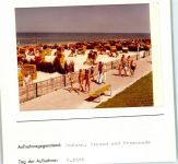 27472 W2190 Duhnen FOTO KEINE AK Foto montiert auf Karton