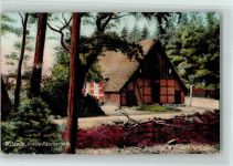 29646 W3045 Wilsede , Kr Soltau 1908 - Uralte Räucherkate