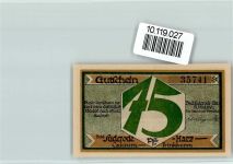 06507 O4302 Bad Suderode - Notgeld 75 Pf. Heilquelle
