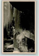 82467 W8100 Partenkirchen Kupfertiefdruck Partnachklamm Eiszapfen
