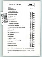 Fischer Chöre - Autogramm Schlagersänger