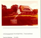 25938 W2270 Nieblum FOTO KEINE AK Pensionshaus Foto montiert auf Karton