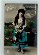 handcoloriert - Verlag L.J. + F.F. Serie 2131-1 AK Mignon 1908 Foto AK