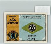 07381 O6840 Pößneck - Notgeld Webstuhl