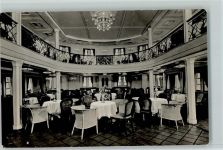 Halle 2. Klasse , sehr gute Erhaltung Dampfer New York 1936