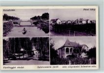 Balatonmáriafürdö 1947 - Övcsatorna, Pecsi telep, Schnetzer Villa AK