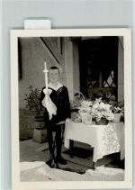 W7890 Tiengen , Hochrhein Karl Bühler Firmung Privatfoto