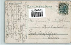 3573 Rosenburg 1916 - Schloß und Ort mit Brücke AK
