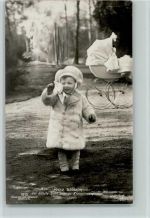 Verlag Liersch 1915 - sehr gute Erhaltung AK Adel Prinz Wilhelm Foto AK
