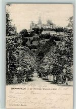 35619 W6333 Braunfels 1903 - Braunfels von der Weilburger Chaussee gesehen
