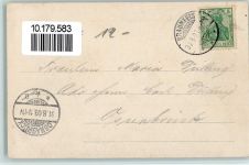 35619 W6333 Braunfels 1903 - Braunfels von der Weilburger Chaussee gesehen