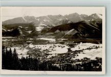 Zakopane - Gesamtansicht Winteraufnahme
