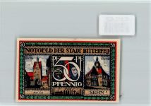 06749 O4400 Bitterfeld - Notgeld Scherenschnitt