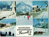 83334 W8221 Inzell - Skigebiet Schlepplift Eisbahn