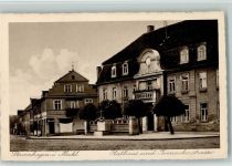 17153 O2044 Stavenhagen , Reuterstadt - Rathaus und Ivenackerstrasse