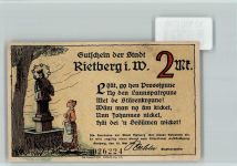 33397 W4835 Rietberg - Notgeld St. Johannes-Kapelle