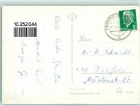 09669 O9262 Frankenberg , Sachs - Am Gondelteich Platz der Einheit Humboldtstraße Rückseite mit Abschürfungen bzw Kleberesten