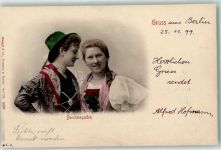 Verlag Stengel 6098 - Berchtesgaden Trachten Bayern 1899