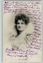 Annie Dirkens AK Theaterschauspieler 1902 Foto AK