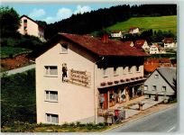 78148 W7741 Gütenbach - Rückseite mit Abschürfungen bzw Kleberesten Uhren Späth