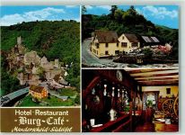 54531 W5562 Manderscheid , Eifel - Hotel Gasthaus Burg-Café