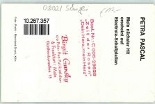 Petra Pascal Originalautogramm Schlagersänger