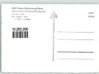 54498 W5555 Niederemmel Gebrauchsspuren Rückseite mit Abschürfungen und Kleberesten