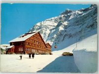 Schwägalp Säntis-Schwebebahn Oldtimer Winter Schwebebahn 1970