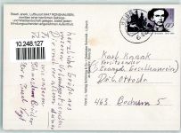 36217 W6447 Ronshausen - Rückseite mit Abschürfungen bzw Kleberesten