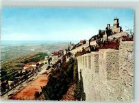 47031 Repubblica di San Marino - Prima Torre e panorama Erster Turm