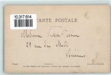Krabben fangen Baby handcoloriert A. Noyer 1905 Fotomontage AK